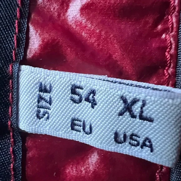 Armani Jeans Red Quilted Jacket - Picture 5 of 7